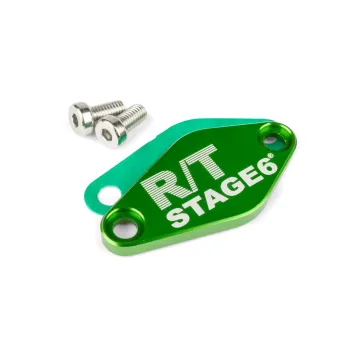 Afdekplaat oliepomp Stage6 R/T MK2 Derbi Senda / Minarelli AM6 groen