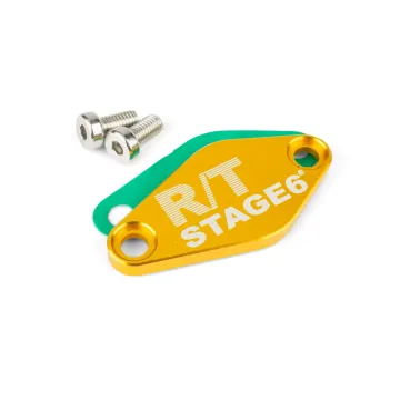 Afdekplaat oliepomp Stage6 R/T MK2 Derbi Senda / Minarelli AM6 goud