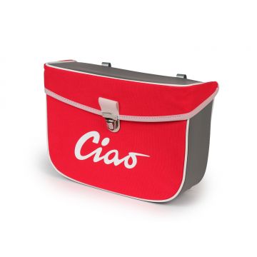 Zadeltas MOTO NOSTRA Ciao rood Grijs