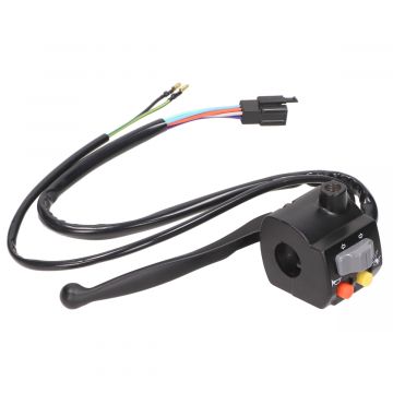 Stuurschakelaar SYM Mio 1 50/100cc zwart met bekabeling en remgreep links origineel origineel 35200-A8B-900