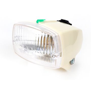 Koplamp SIEM Piaggio Ciao P Beige met DGM-keurmerk