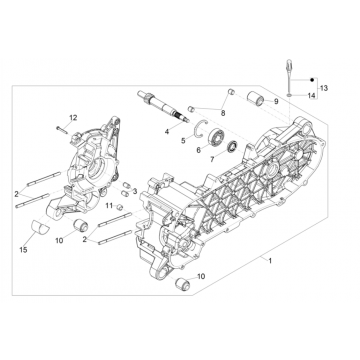 Carter Piaggio Typhoon 50 2-takt Euro 4 2018-2020