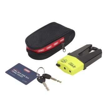 Schijfremslot Abus 37/60hb70 ART-4 sterren graniet 11 mm dikte beugel/70mm lengte ABT 4027