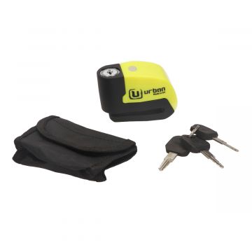 Schijfremslot met geluidsalarm en lichtalarm Artago Urban 6 mm pendikte