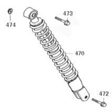 Schokbreker AGM SP50 donkerblauw