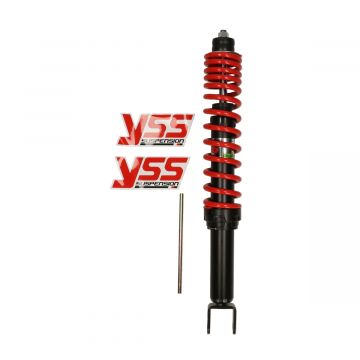 Schokbreker achterzijde YSS Hybrid DTG 395mm (15mm langer dan origineel) Vespa Primavera/Sprint 50-125-150cc