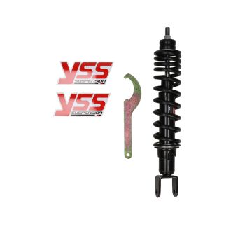 Schokbreker YSS Pro-X serie 285mm Piaggio 50-125-180cc 2-takt Zip/Runner 1997-2006/NRG/Stalker/Typhoon/Storm/ET2-4/SKR/Sfera