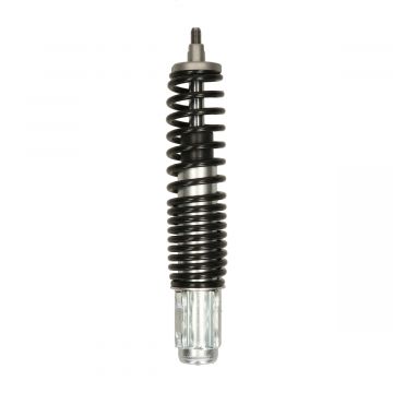 Schokbreker (voorzijde) zwart 26,6cm lengte Vespa LX 50-125-150cc 2/4-takt FORSA