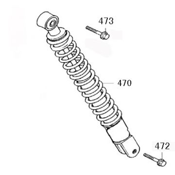 Schokbreker Znen Grace titanium