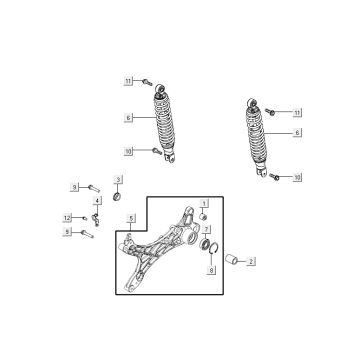 Schokbreker Agility 16+ 125 Mat Metallic Light Blue