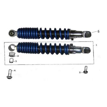 Schokbreker AGM LX antraciet