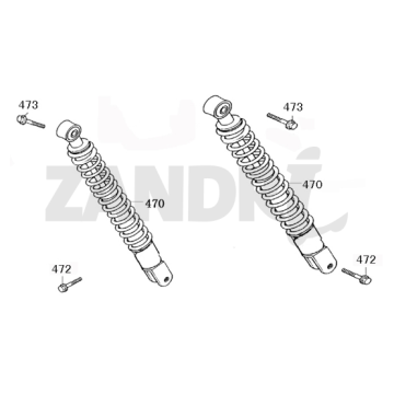 Schokbreker BTC Riva Sport flat mat antraciet