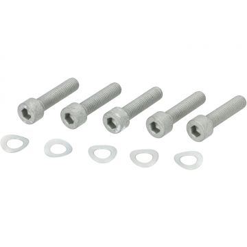 Schroeven/boutenset M8 x 35 (sterkte 8,8) gebruikt voor velg bgm Pro Vespa GTS,voorzijde