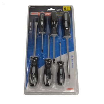 Schroevendraaiers set LAMPA 6 delig