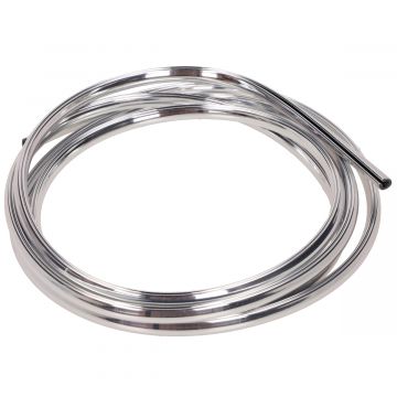 Sierstrip windscherm universeel voor montage om Windscherm 2 meter chroom DMP
