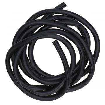 Sierstrip rubber zwart windscherm/plaatwerkset universeel 2 meter made in EU