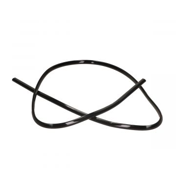 Sierstrip windscherm universeel voor montage om Windscherm 1 meter zwart