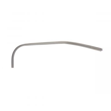 Sierstrip/randbescherming beenschild rechts chroom Vespa LX/LXV/S 622188 origineel