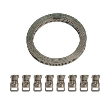 Slangklem set universeel op maat te maken set 8mm x 300cm lampa