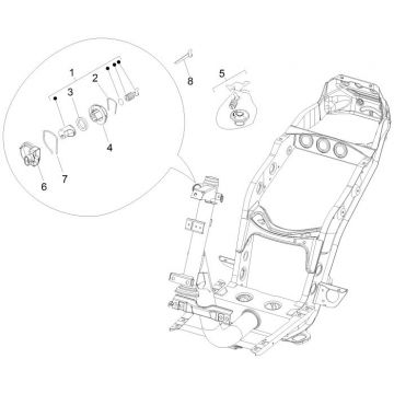 Cotactslot Piaggio New Fly 4-takt 2V