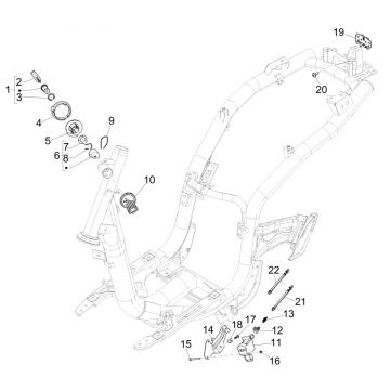 Cotactslot Piaggio Liberty 125 IGET 3V ABS Euro 5