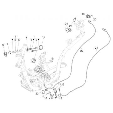 Cotactslot Piaggio Medley 125 ABS Euro 5 2021-2022