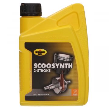Motorolie 2-Takt half synthetisch scooter 1 liter fles Kroon origineel