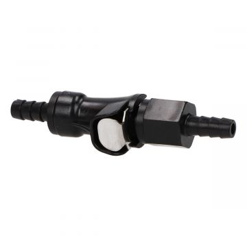 Snelsluiting voor benzine slang 6mm