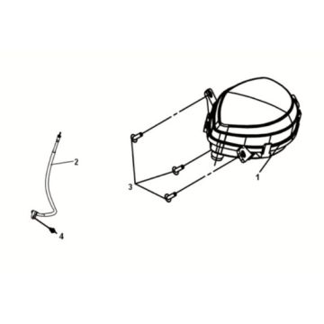 Speed Meter Sym Orbit III 125I E5