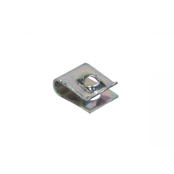Plaatmoer/speednut Piaggio diameter =3/5mm-9x12mm plaatwerk/knipperlicht/koplamp Aprilia-Gilera-Vespa CM017403 origineel