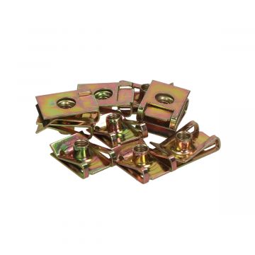 Speednut set M6 metrisch 10 stuks Bollard