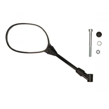 Spiegel links Peugeot Kisbee 50cc 2/4-takt/New Vivacity 2008→ 50-125cc zwart
