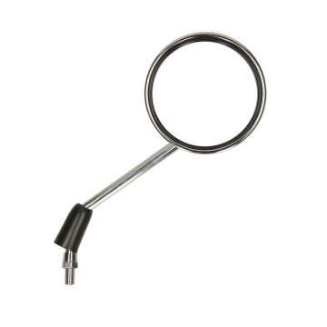 Spiegel rechts M10 draad chroom model origineel  SYM Mio type 1 50-100cc/type China AGM Grande Retro/Bella/Torino/Roma/Custom/Borsalino/Amaro/Classic/Aurora DMP