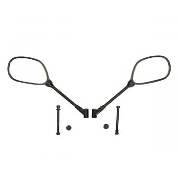Spiegelset Peugeot Kisbee 50cc 2/4-takt zwart DMP
