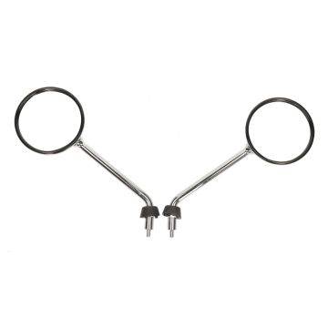 Mirror set + schroefdraad model original E-keur Vespa LX m8