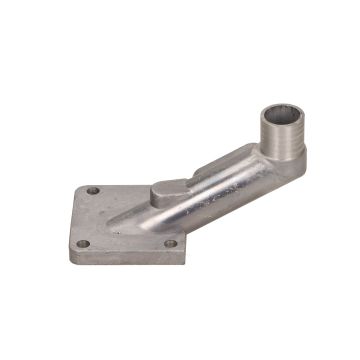 Spruitstuk Tomos met oliepomp aansluiting 15mm-18mm aansluiting carburateur Dellorto SHA A35/Standard/Classic/Luxe/Quadro/Flexer/Ypungster/Revival