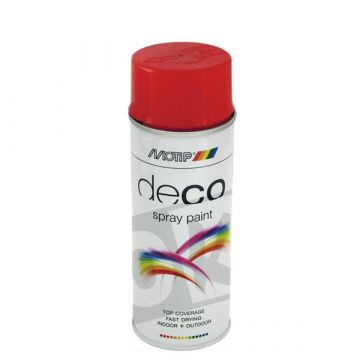 Spuitbus donker rood Ral 3002 400ml Motip