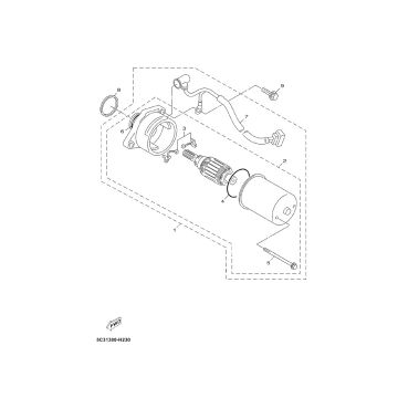 Startmotor Yamaha Neo's 4-takt 2008→ Startmotor-Znen-Grand-Retro-125cc