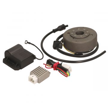 Stator met vliegwiel (model kokusan) 12V Zundapp KS125/KS80