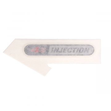 Sticker (4S injection) Piaggio Zip 4-takt Iget Euro 4 2018→ origineel 2H002189