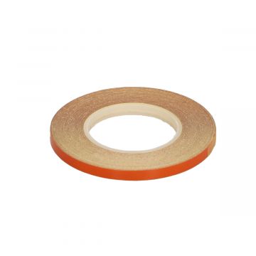 Sticker universeel wielbies reflecterend 5mm x 9m oranje