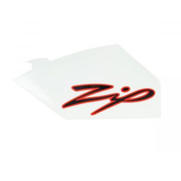 Sticker Piaggio (Zip) 2018→ Euro 4 rood rechts origineel 2H002187