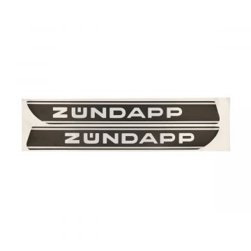 Stickerset benzinetank Zundapp model 529 2-delig