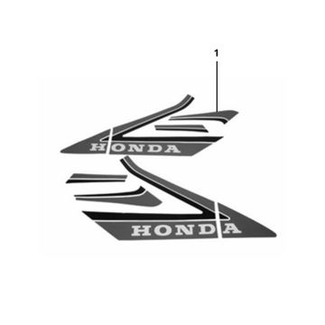 Emblemen - Stickers - Logo Honda MB 50 / MB 80