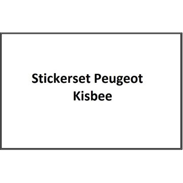 Emblemen - Stickers - Logo Peugeot Kisbee Cherry red (Euro 4 2018 →)-Emblemen - Stickers - Logo Peugeot Kisbee Cherry red (Euro 4 2018 →)