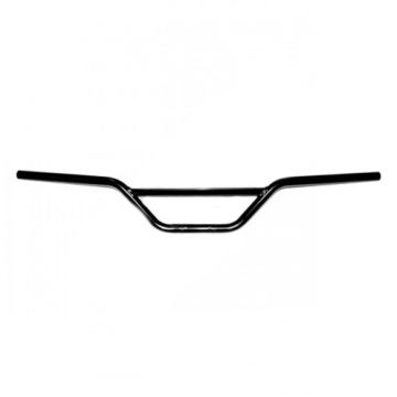 Stuur motorcross (hoog model)zwart breedte 87cm-hoogte 13cm Supertec