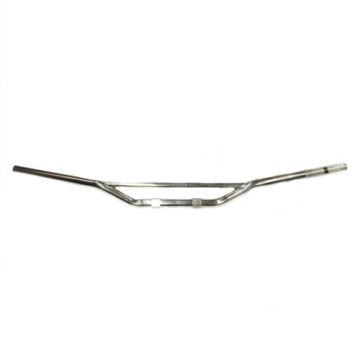 Stuur motorcross (laag model) chroom breedte 82 cm-hoogte 9cm Supertec