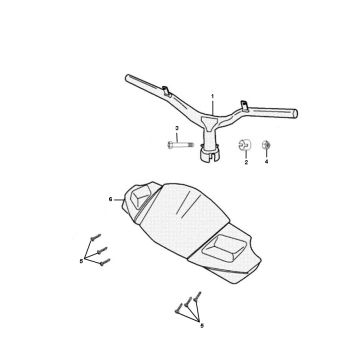 Stuur Peugeot Jet force C-tech 2-takt