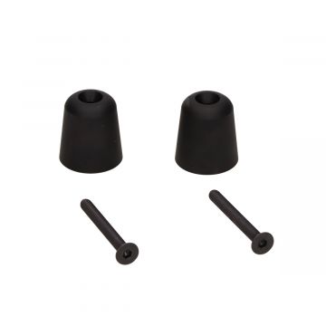 Stuurbalansgewicht set matzwart Vespa 125-300cc  GTS/GTS Super/GTV/GT/GT L Tuning