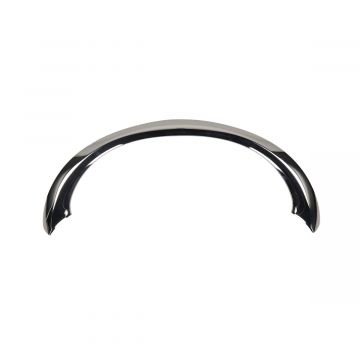 Stuurkap rand (achterzijde) Piaggio New Fly 2012 chroom origineel 673155